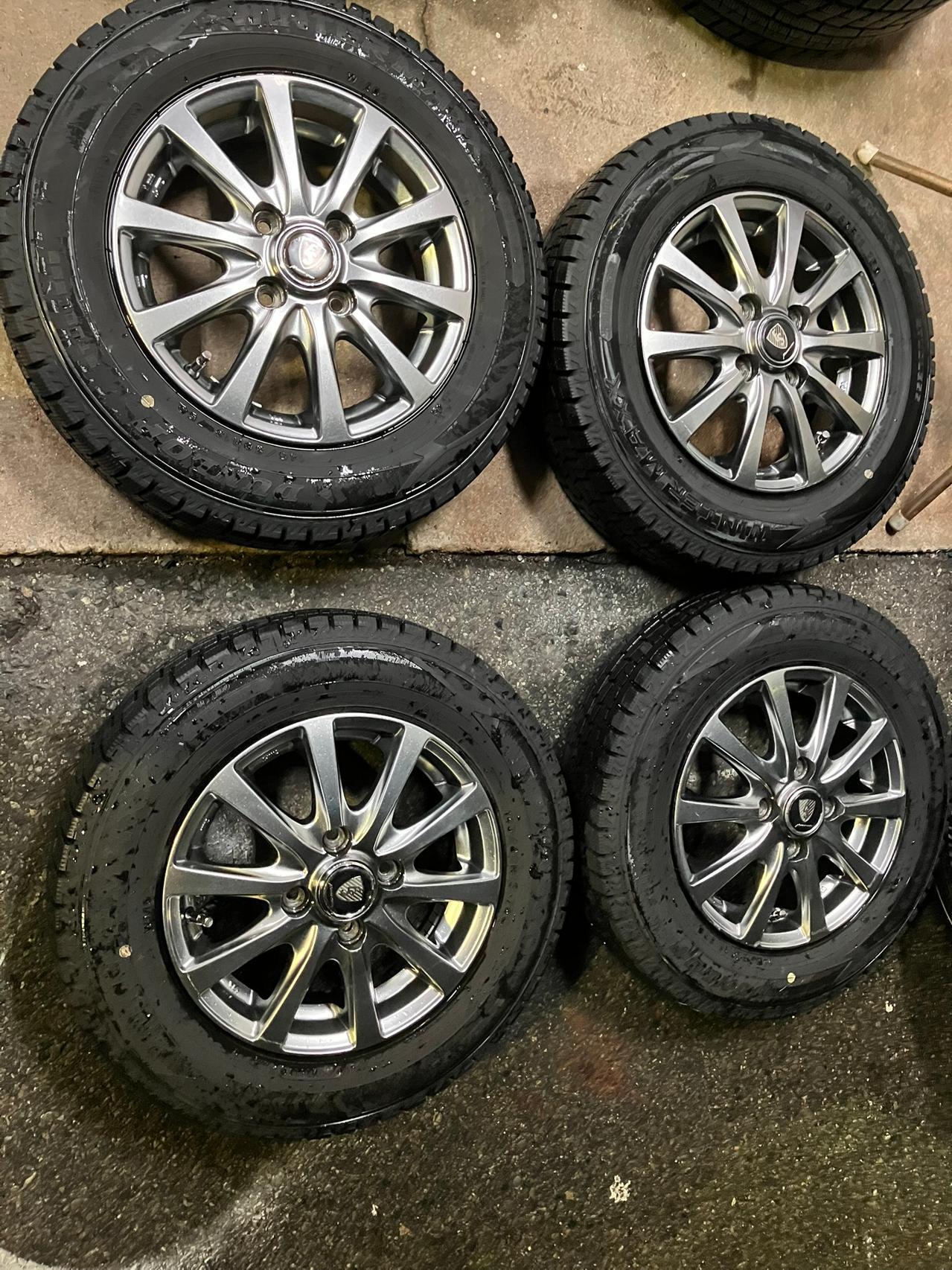 MARUKA SERVICE MANARAY SPORT EUROSPEED 10-spoke + DUNLOP WINTERMAXX WM02