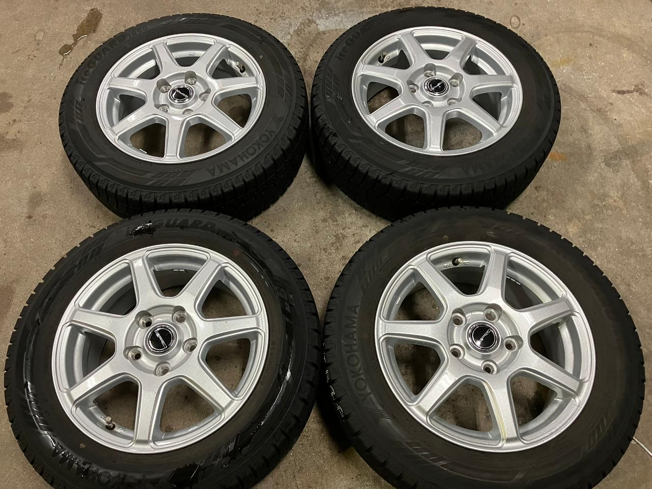 DUNLOP PRD S7 + YOKOHAMA iceGUARD iG60