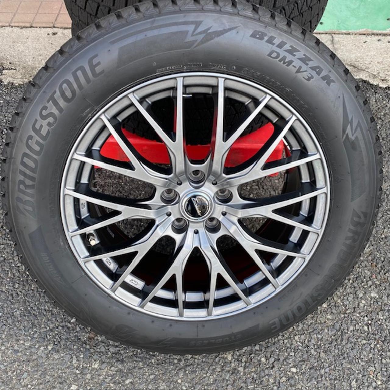 9HOT STUFF Exceeder E05Ⅱ + BRIDGESTONE BLIZZAK DM-V3