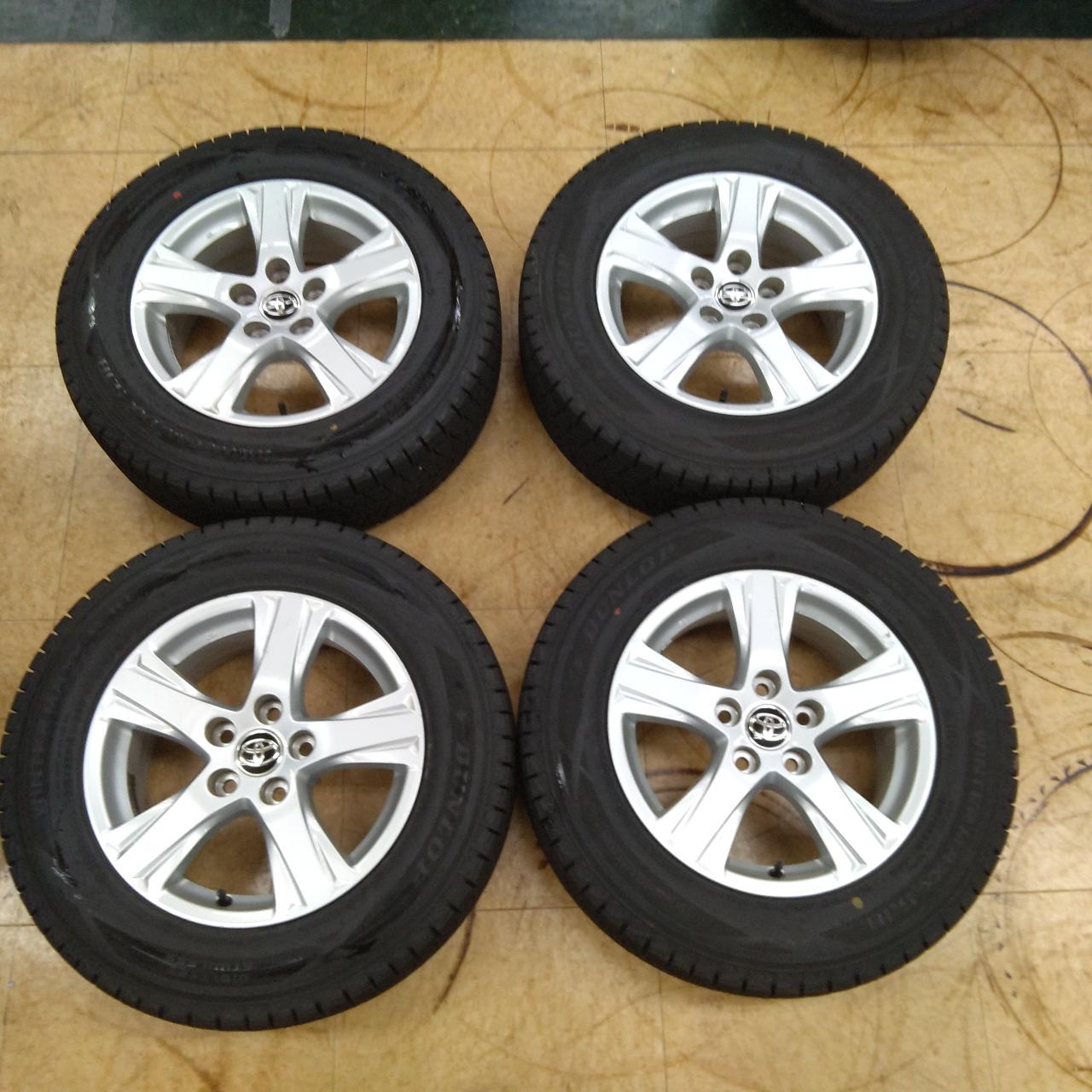 Toyota original 30 Alphard original wheel + DUNLOP WINTERMAXX SJ8
