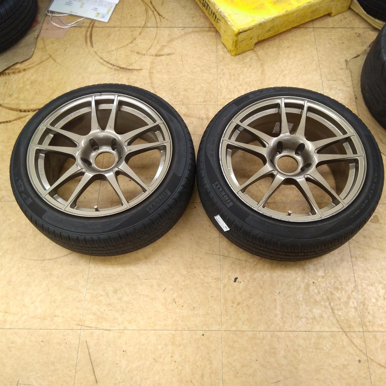 DUNLOP DIREZZA RSC + PIRELLI P8FS
