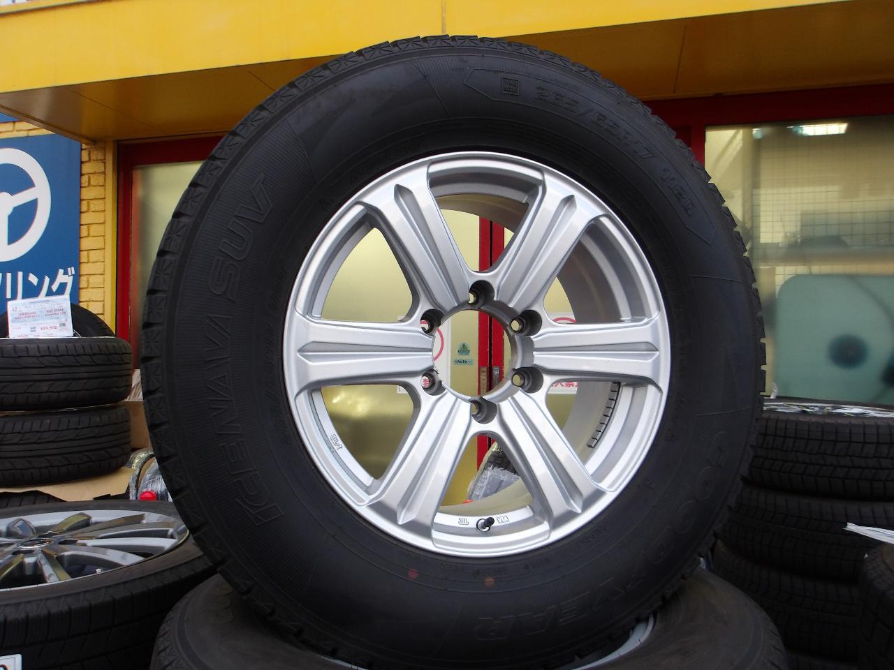 Unknown Manufacturer Spoke wheels + GOODYEAR ICE NAVI SUV