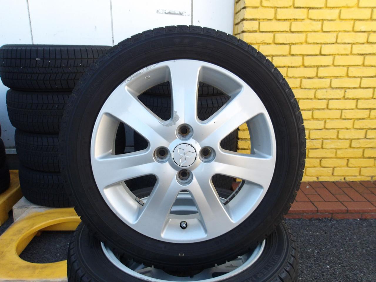 Mitsubishi genuine i genuine wheel + DUNLOP WINTER MAXX 03