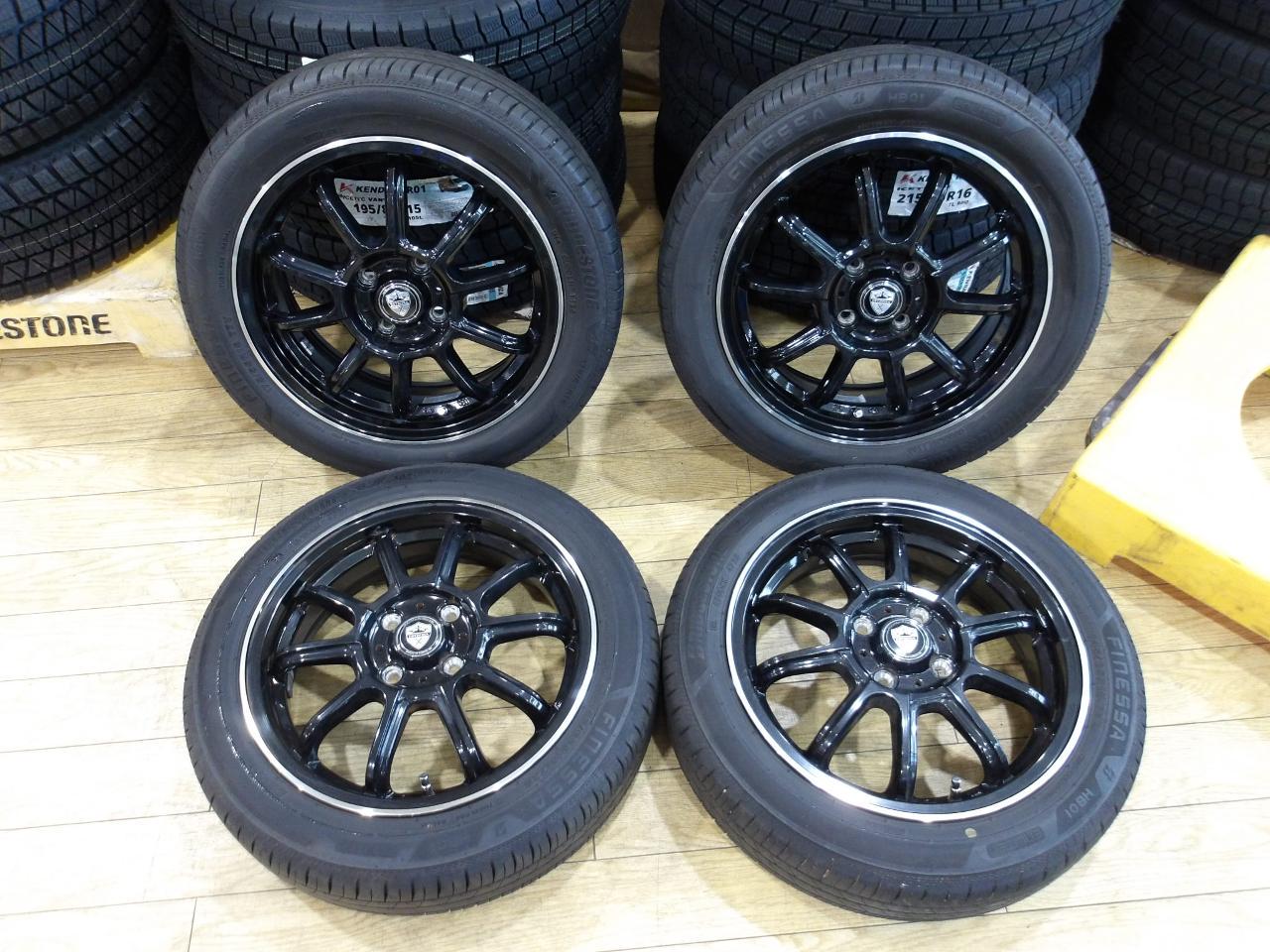 Size ESTROSA Spoke wheels + BRIDGESTONE FINESSA HB01