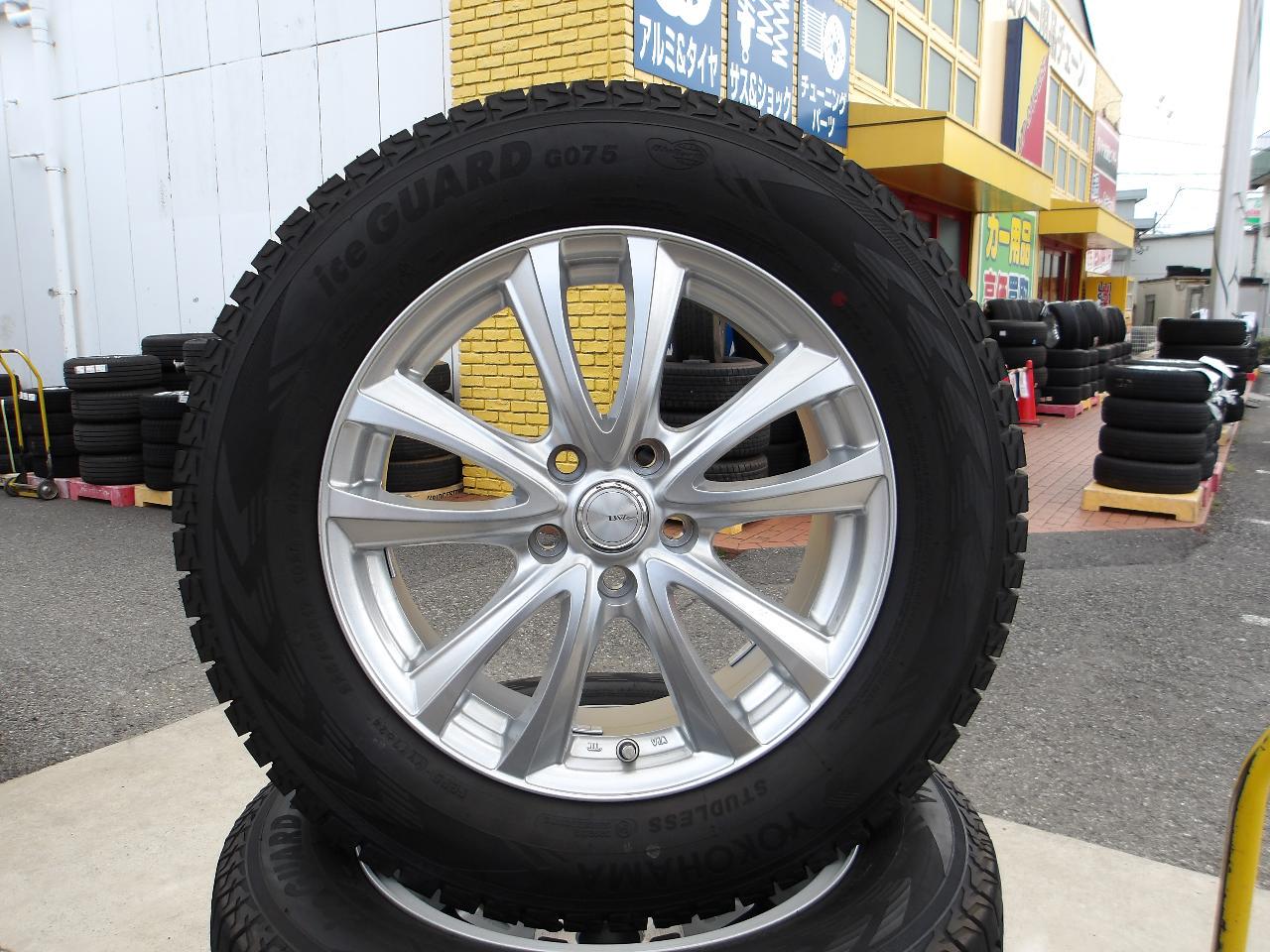 BIG WAY BW-Sports Spoke wheels + YOKOHAMA iceGUARD G075