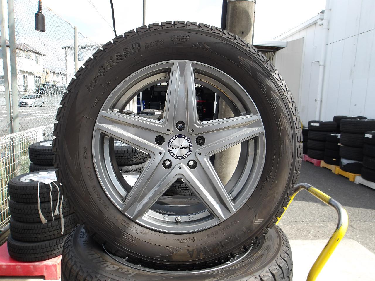 Euro Forsch 5-spoke wheel + YOKOHAMA ice GUARD G075
