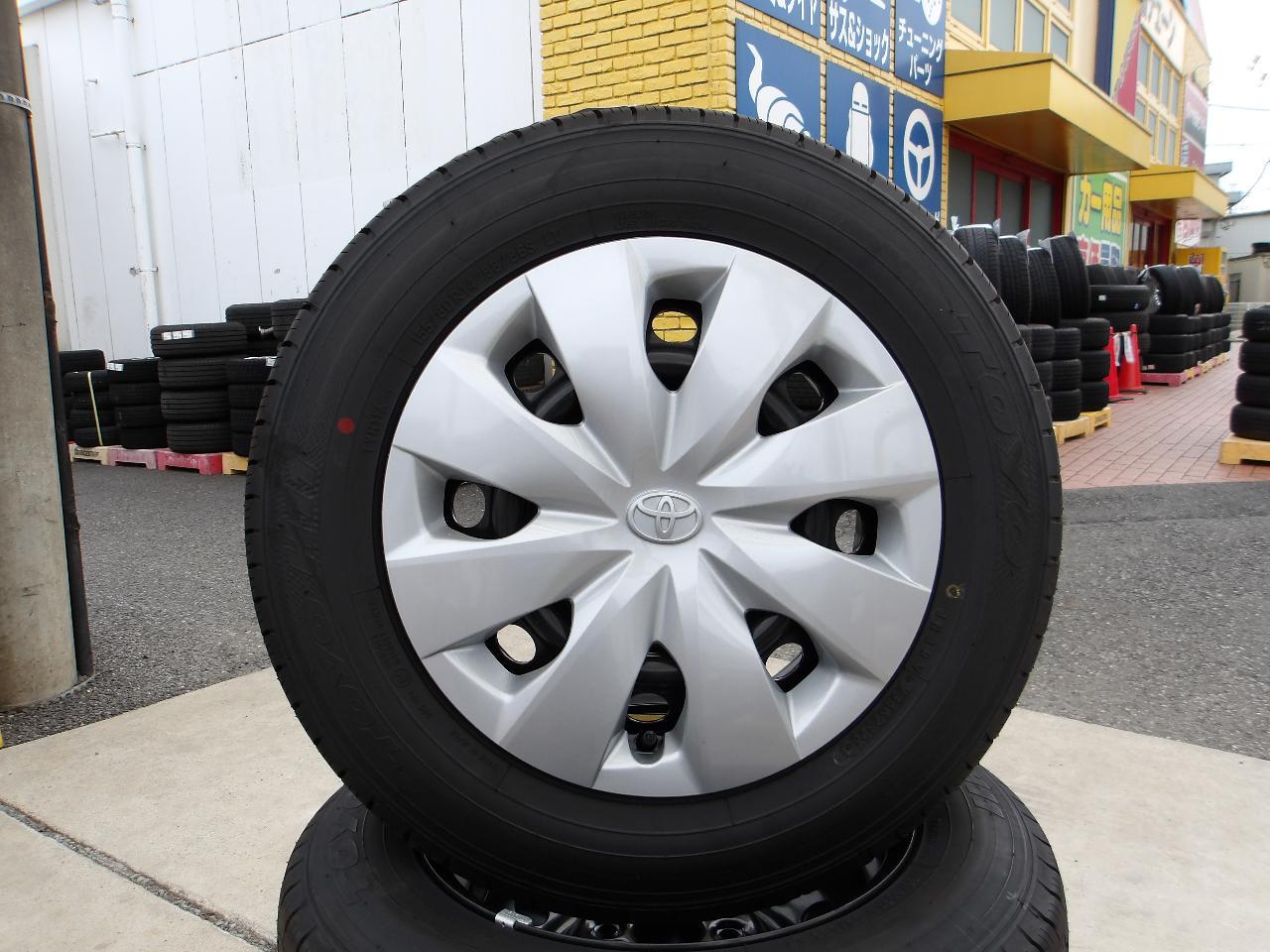 Toyota genuine Professional box NCP160V Genuine steel wheel + TOYO H11