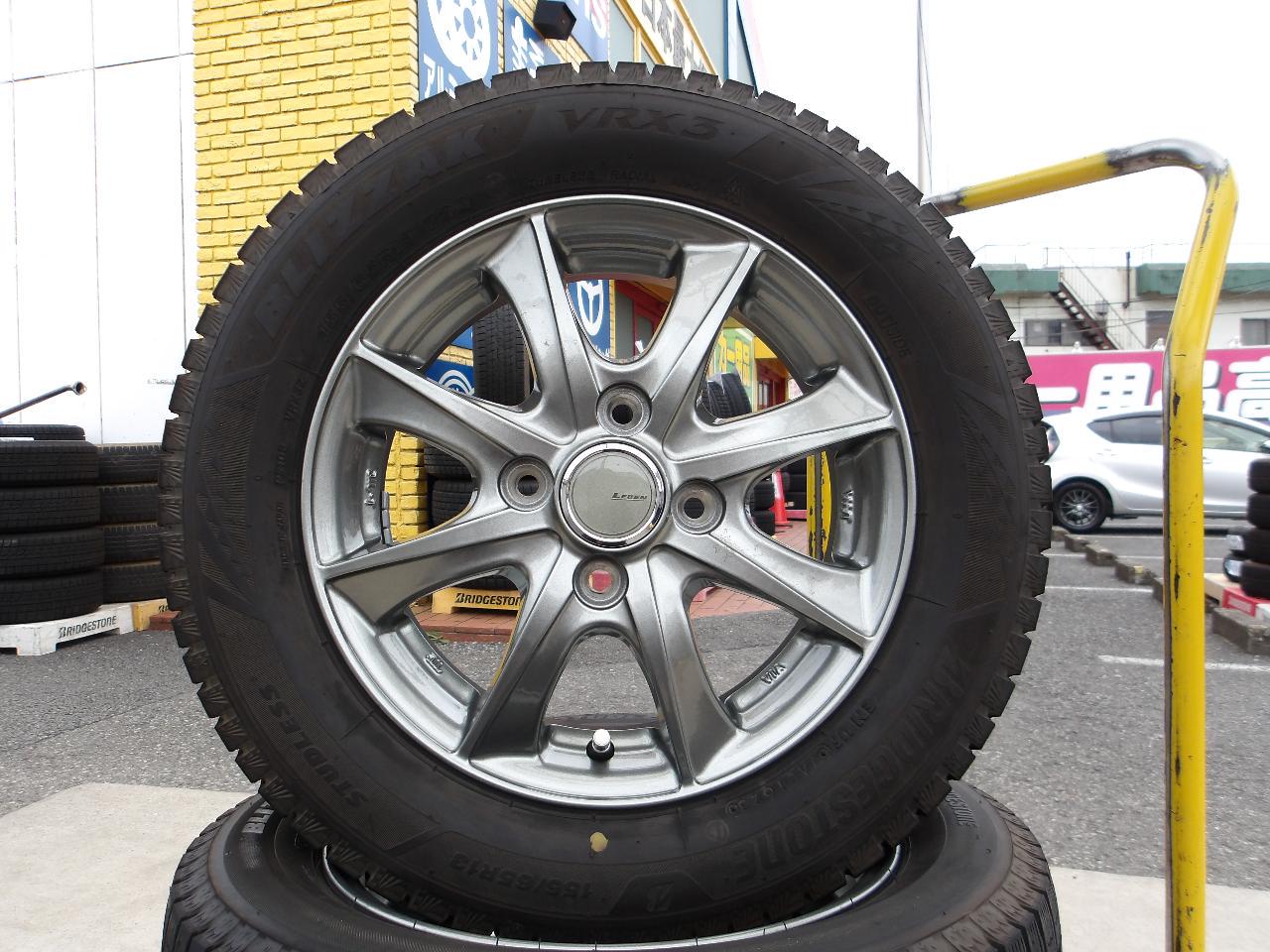 LEBEN Spoke wheels + BRIDGESTONE BLIZZAK VRX3