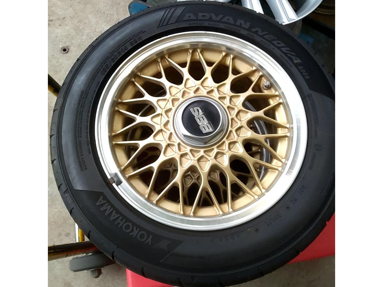 BBS Roadster genuine option wheel + YOKOHAMA ADVAN NEOVA AD09