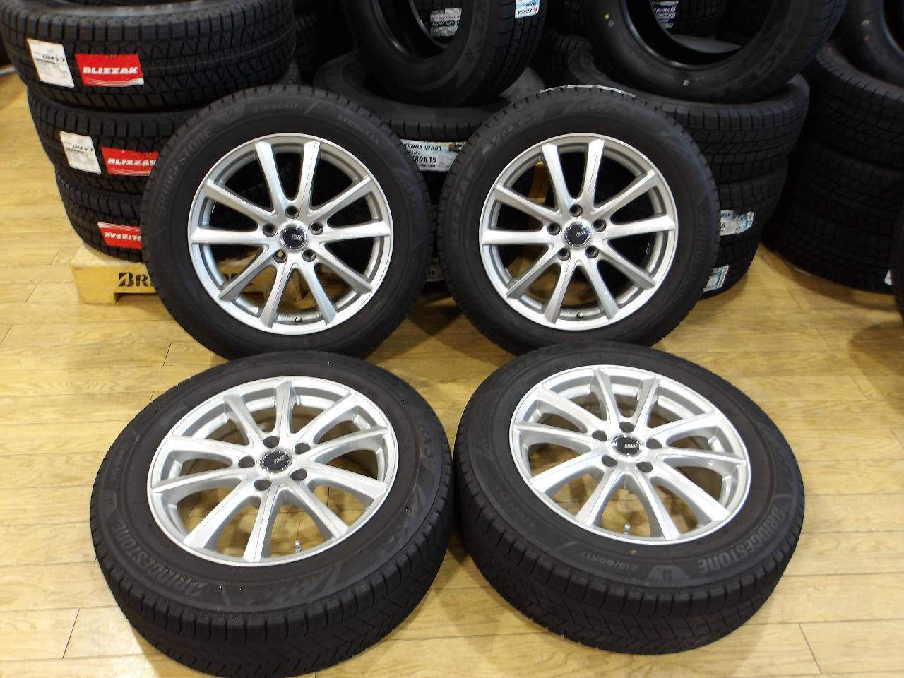 PREO Spoke wheels + BRIDGESTONE BLIZZAK VRX3