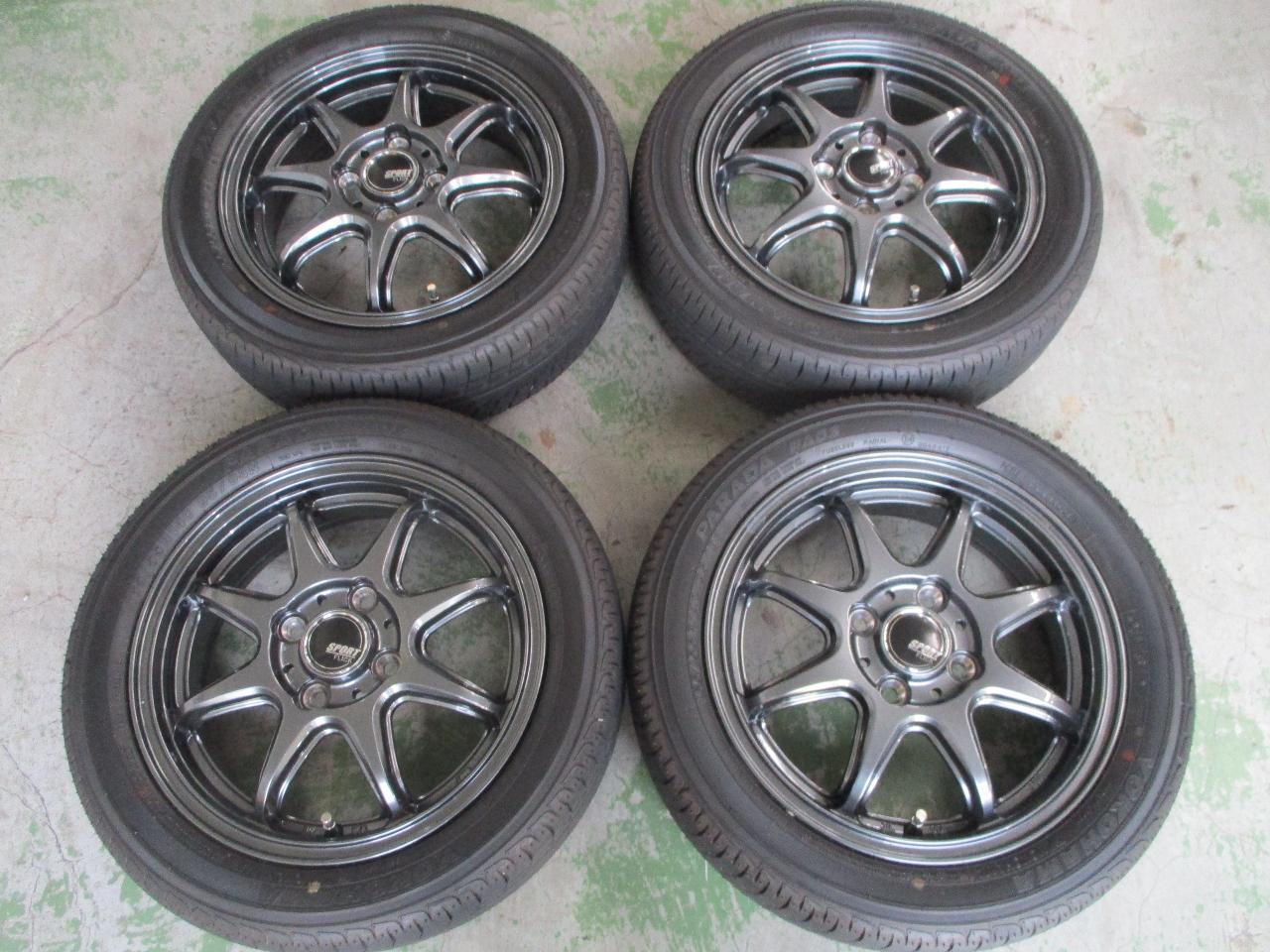 SPORT FLICK spoke wheels + YOKOHAMA PARADA PA03 Manufactured in 2026