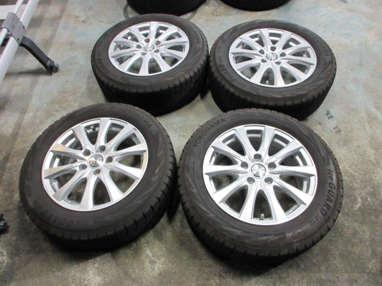 wedsJOKER 10-spoke +YOKOHAMAice GUARD iG70 205 / 60R16