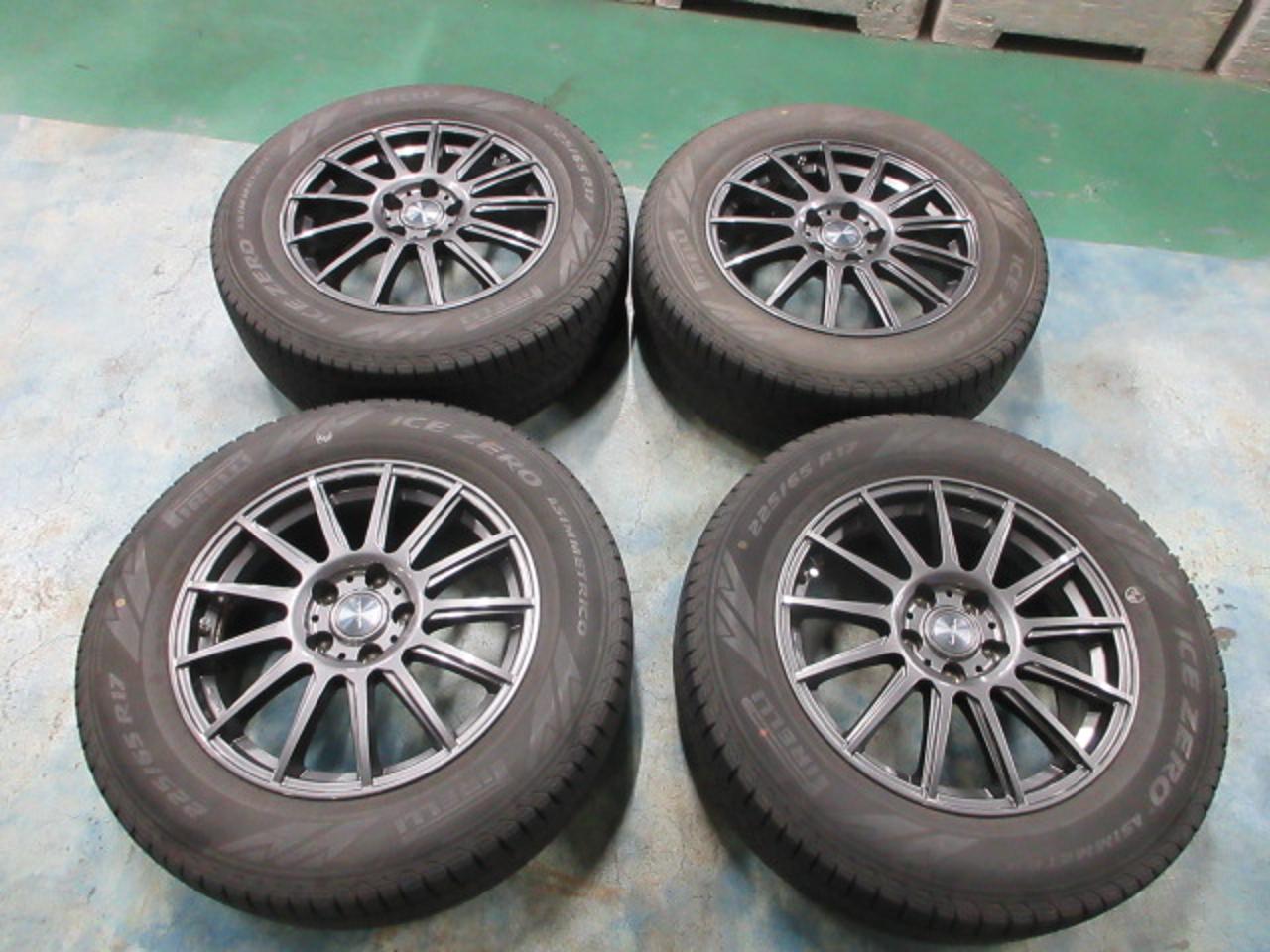 wedsVELVA IGOR 13-spoke + PIRELLI ICE ASIMMETRICO 225 / 65R17