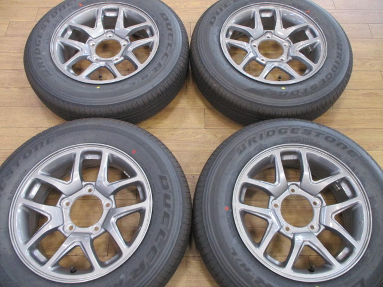 SUZUKI Jimny / JB64W Original wheel + BRIDGESTONE DUELER H/L