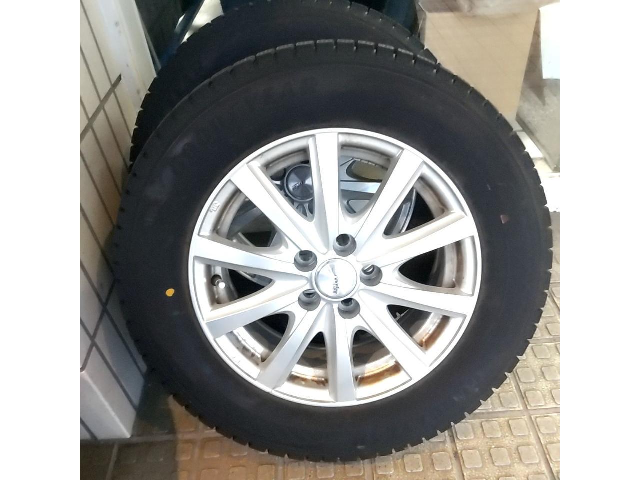 For the Prius and current Corolla! wedsravrion RS01 + GOODYEARICENAVI Eight