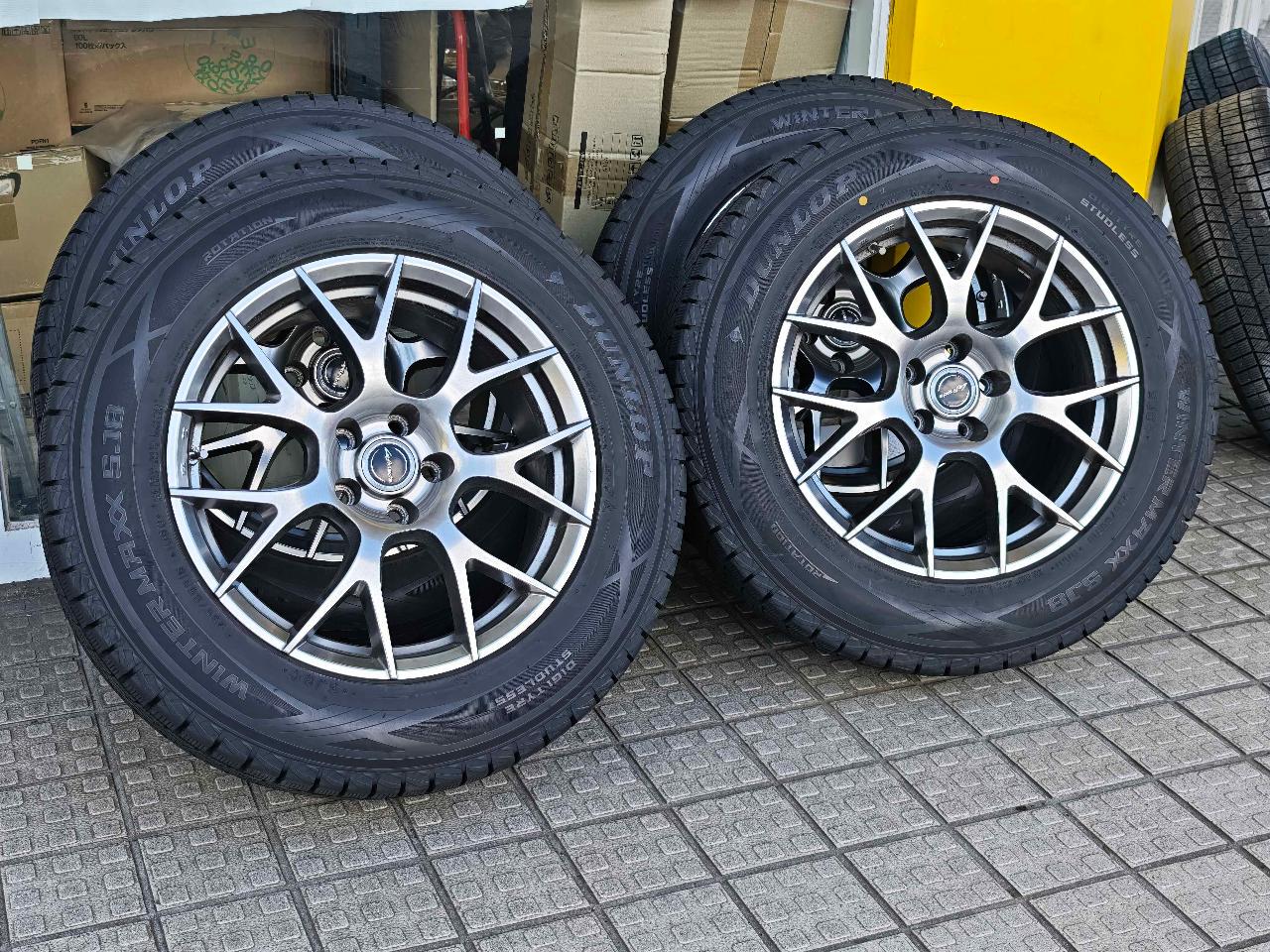 2023 model winter tires with plenty of tread left! / For 20 series Lexus RX! MARUKA SERVICELefinada + DUNLOP WINTERMAXX SJ8