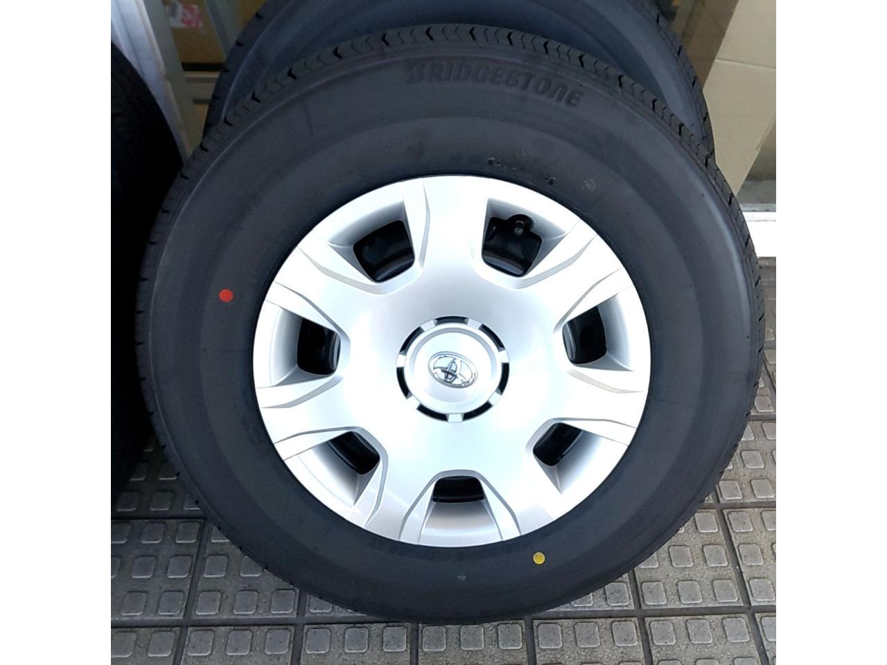 Genuine Toyota 200 Series Hiace Genuine steel + BRIDGESTONE ECOPIA RD613 107 / 105S LT