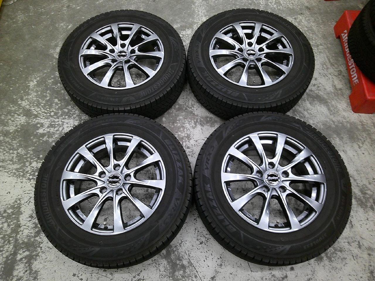 MANARAY SPORT EueoSpeed + BRIDGESTONE BLIZZAK VRX3 205 / 65R16 95Q