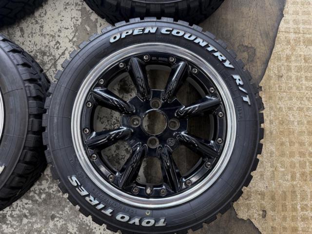 watanabe
EIGHT
SPOKE
RS-8
TYPE
B
+
TOYO
OPEN
COUNTRY
R / T
165 / 60R15
77Q