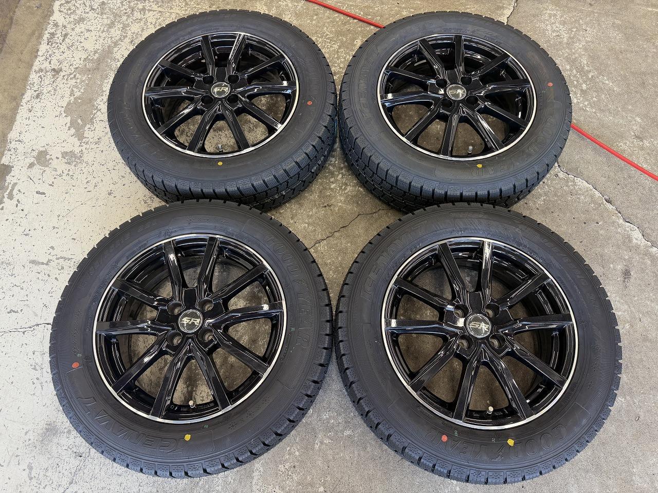 Set with new tires Lehrmeister BRANDLE-LINE STRANGER SR + GOODYEAR ICENAVI 7 195 / 65R16 92Q