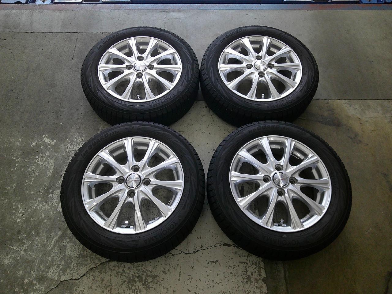 weds GLIDE + YOKOHAMA Ice GUARD IG70 155 / 65R14 75Q