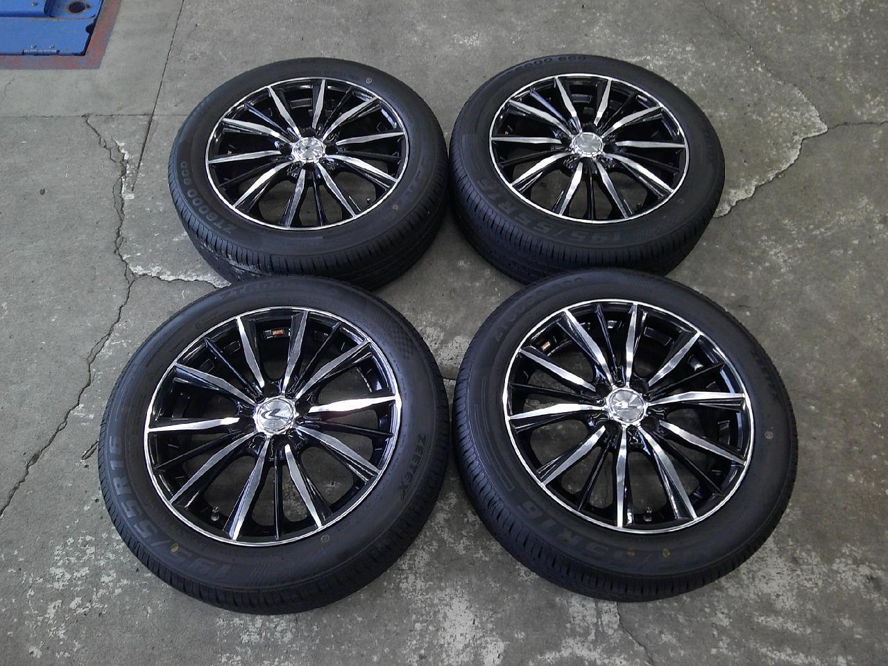 weds LEONIS VX + ZEETEX ZT6000 ECO 195 / 55R16 87V