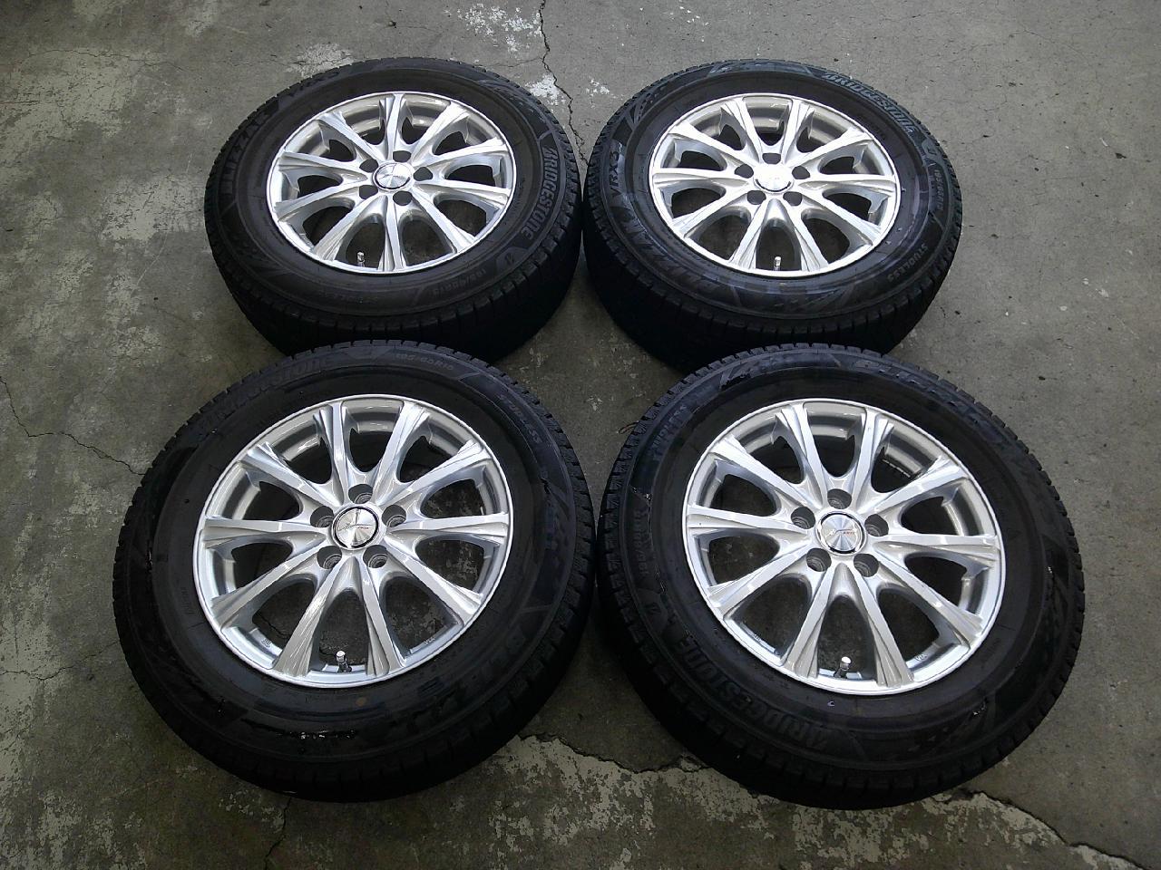 weds JOKER MAGIC + BRIDGESTONE BLIZZAK VRX3 195 / 65R15 91Q