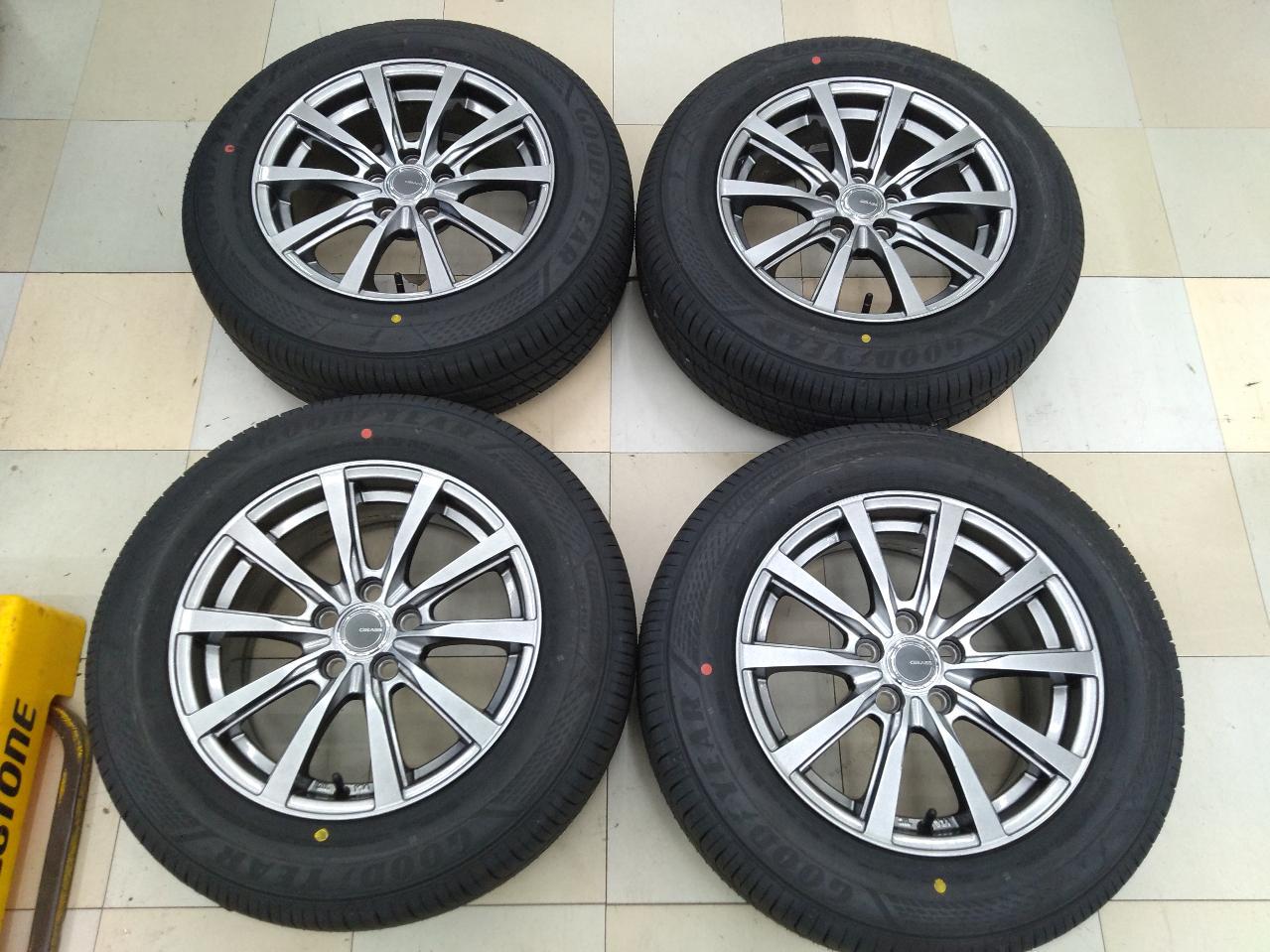 YOKOHAMA GRASS ZX + GOODYEAR E-GripEco EG02