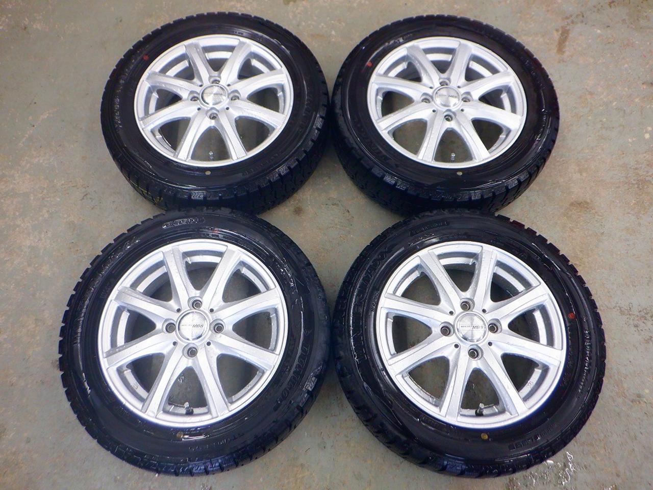 2MACBES MB8 + DUNLOP WINTERMAXX WM02