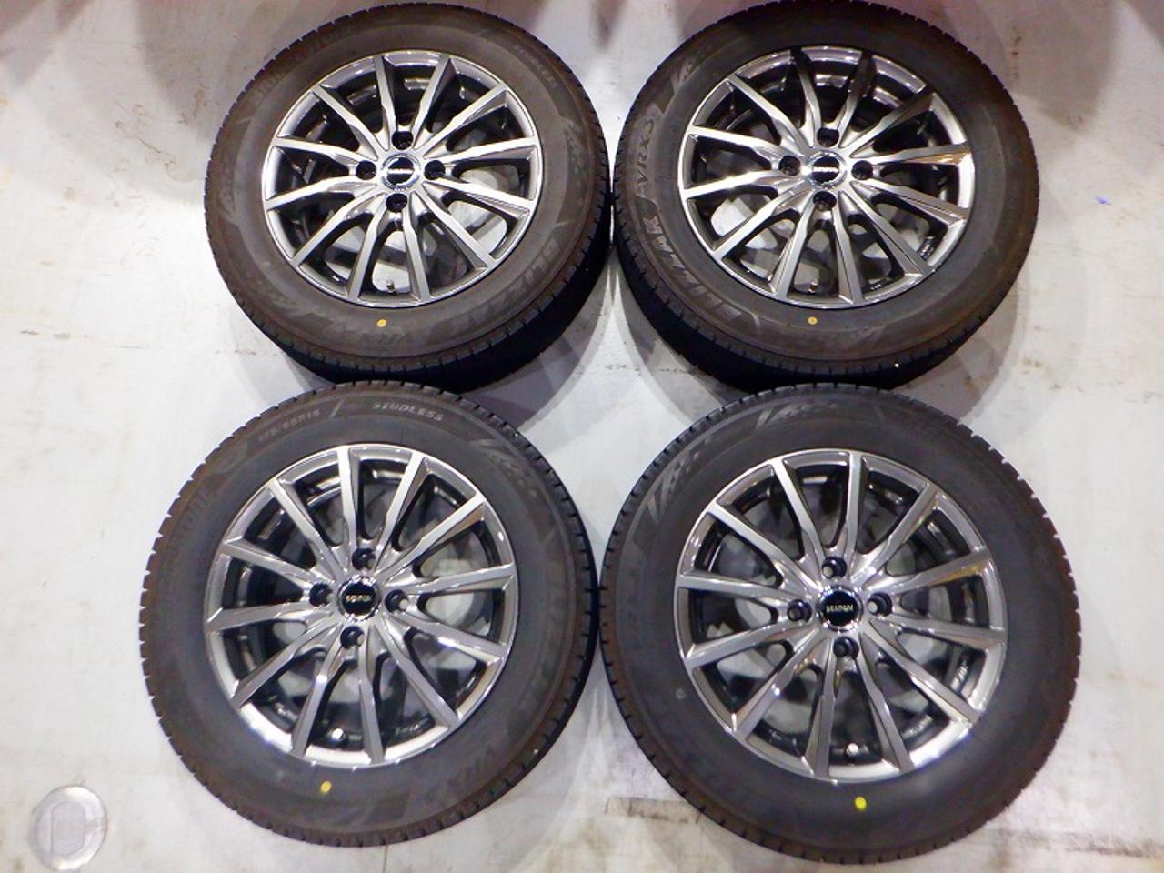 2ALMINUM Alloy Wheels + BRIDGESTONE VRX3