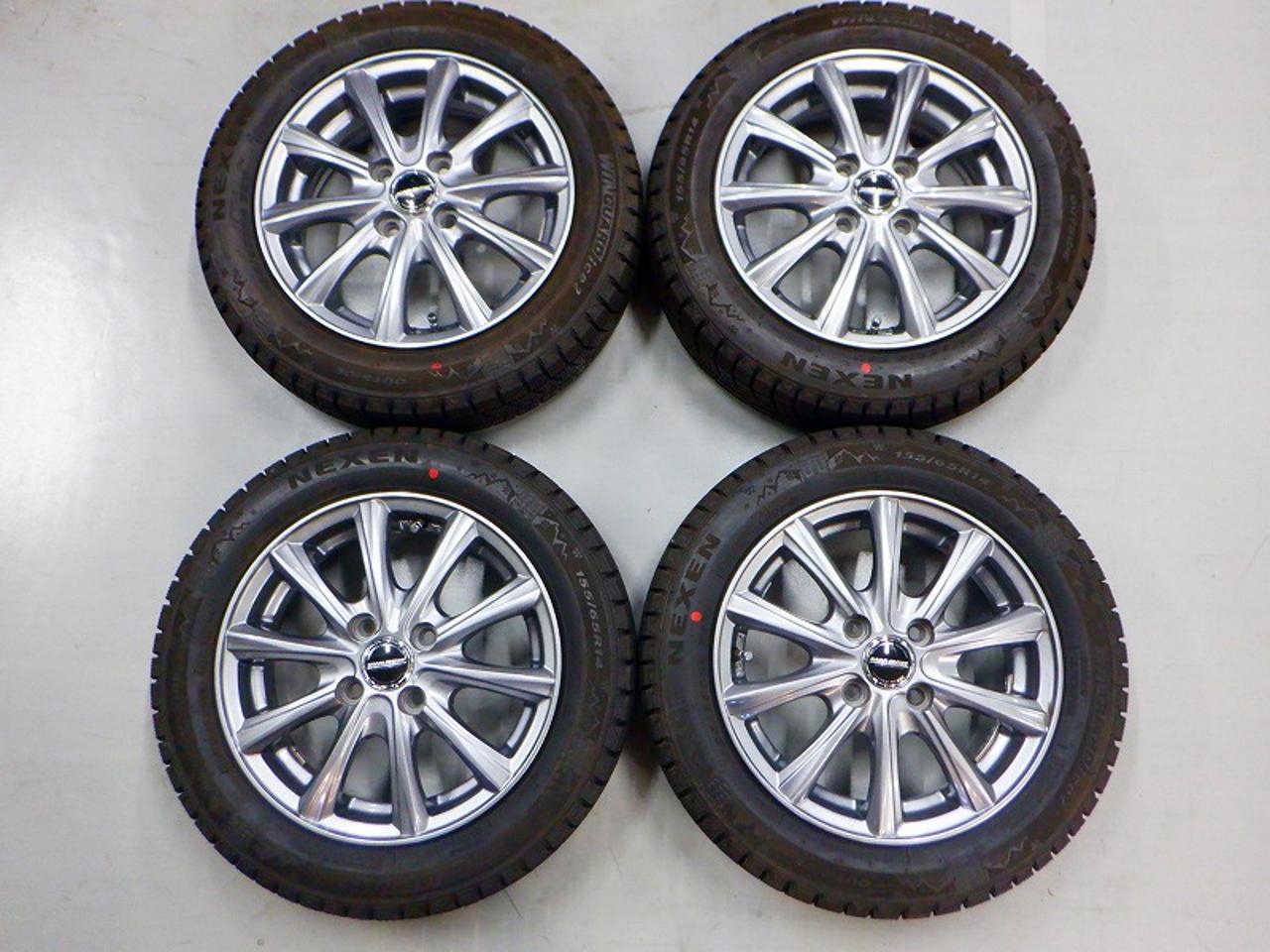 WAREN 10-spoke + NEXEN WINGUARD ice 2