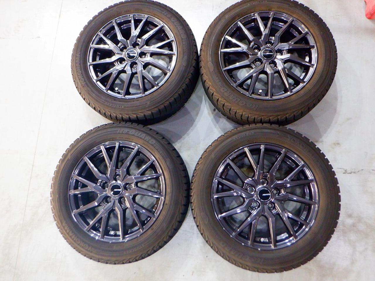 2ABATIS 3x5 spoke + YOKOHAMA iceGUARD iG52C