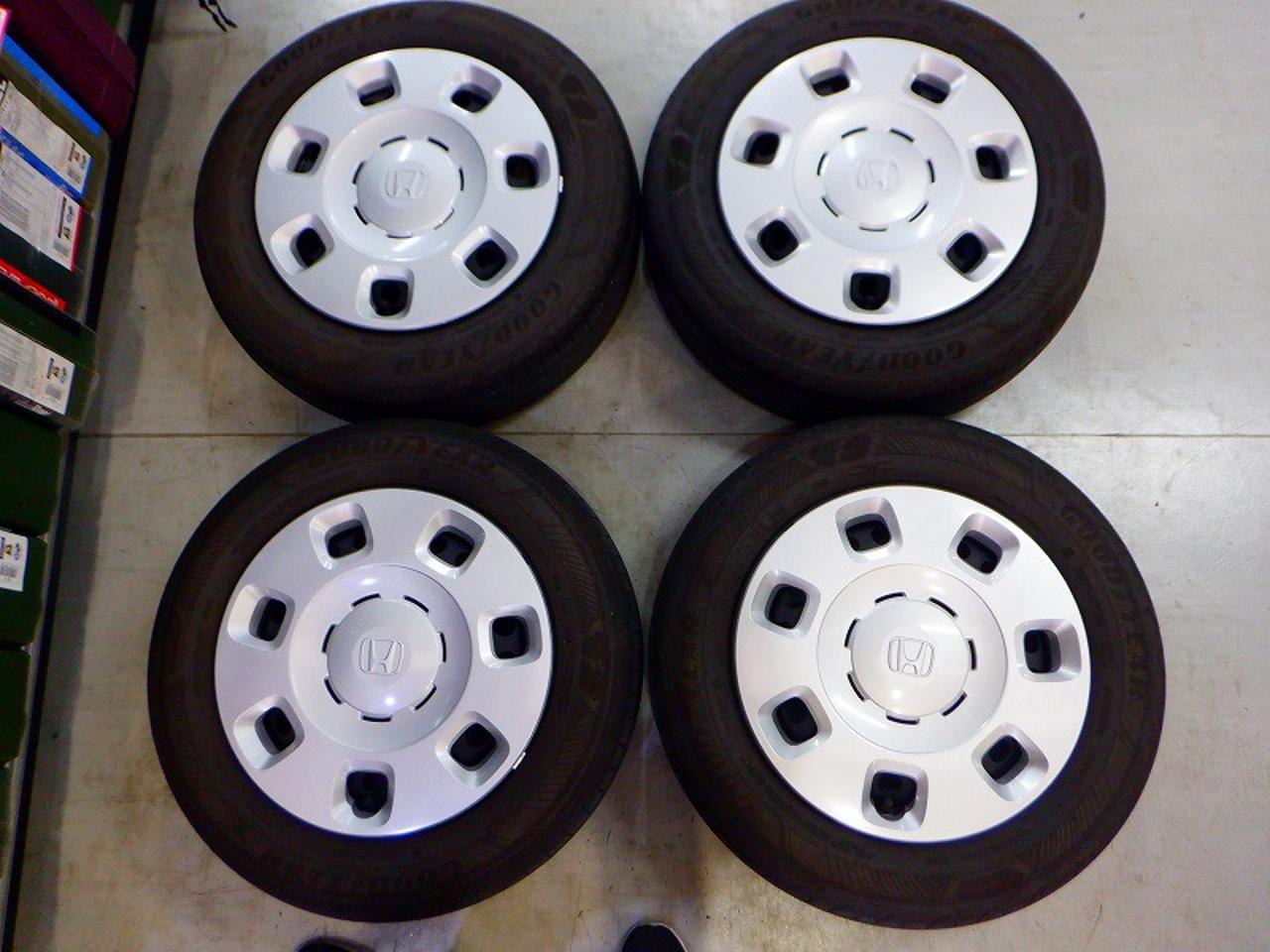 2 Honda Freed Genuine steel + GOODYEAR EfficientGrip