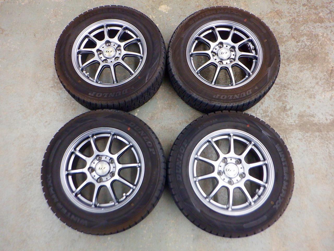 3LCZ 10 spoke aluminum wheels + DUNLOP WINTER MAXX WM02
