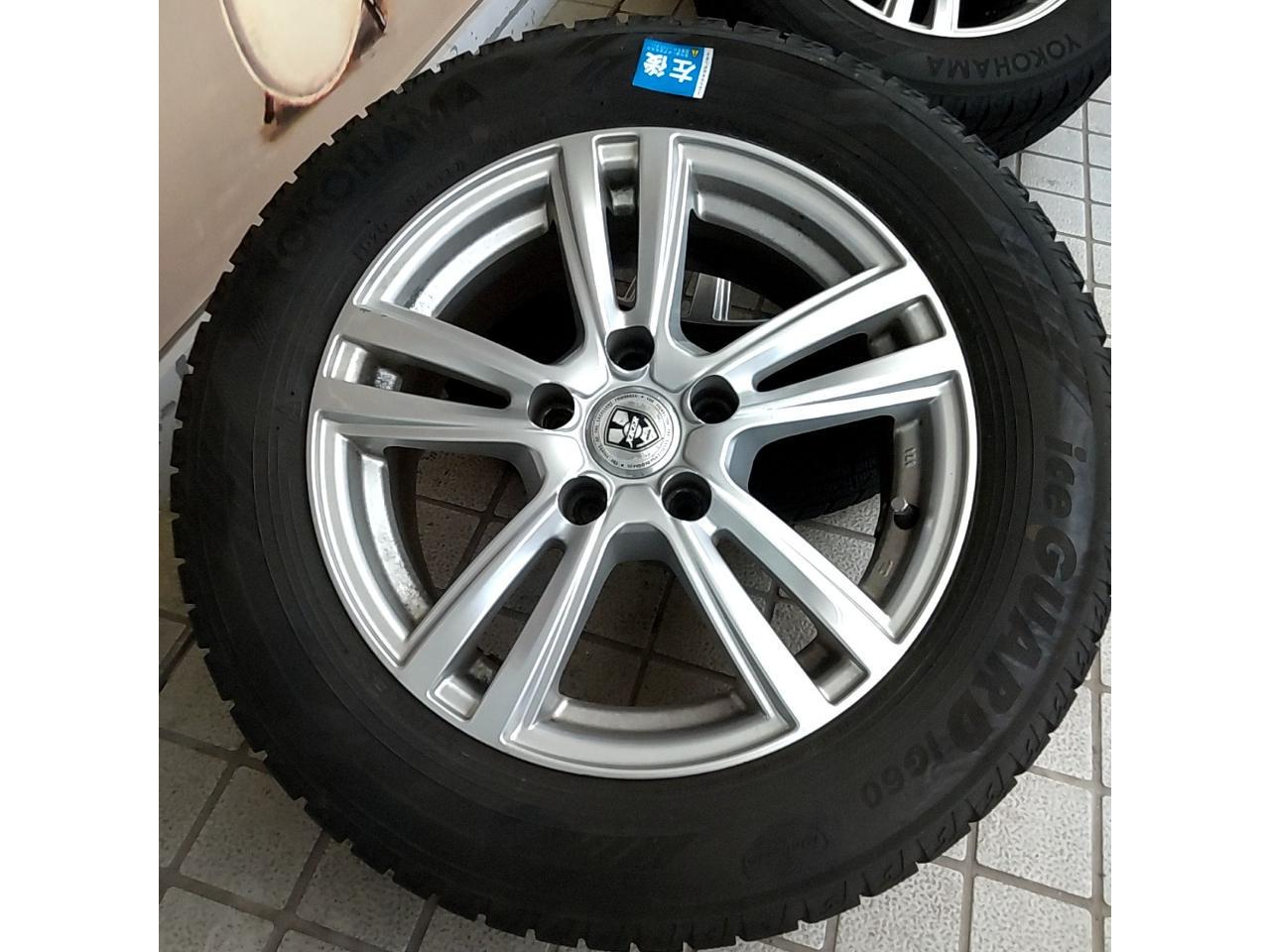 weds JOKER Five twin-spoke + YOKOHAMA ice GUARD iG60