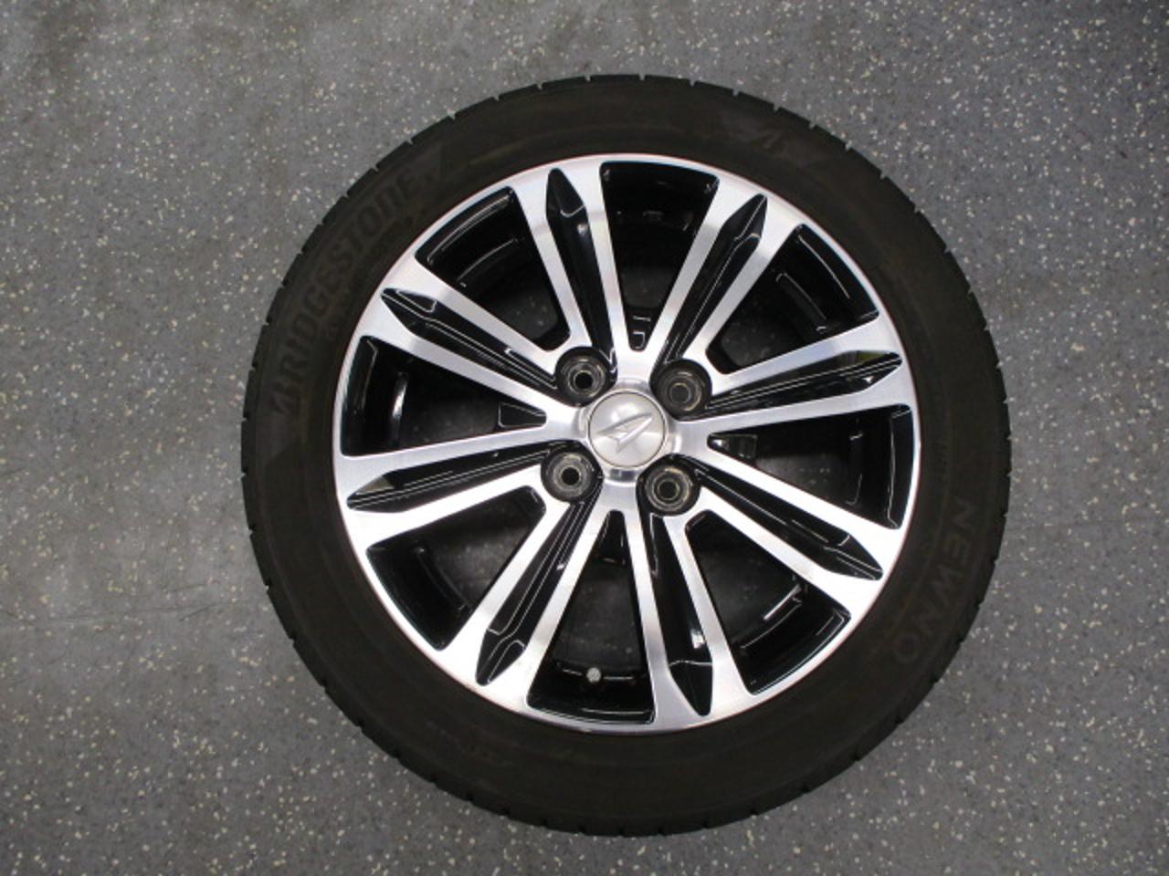 Daihatsu genuine Tanto custom / LA 600 genuine wheel + BRIDGESTONE NEWNO