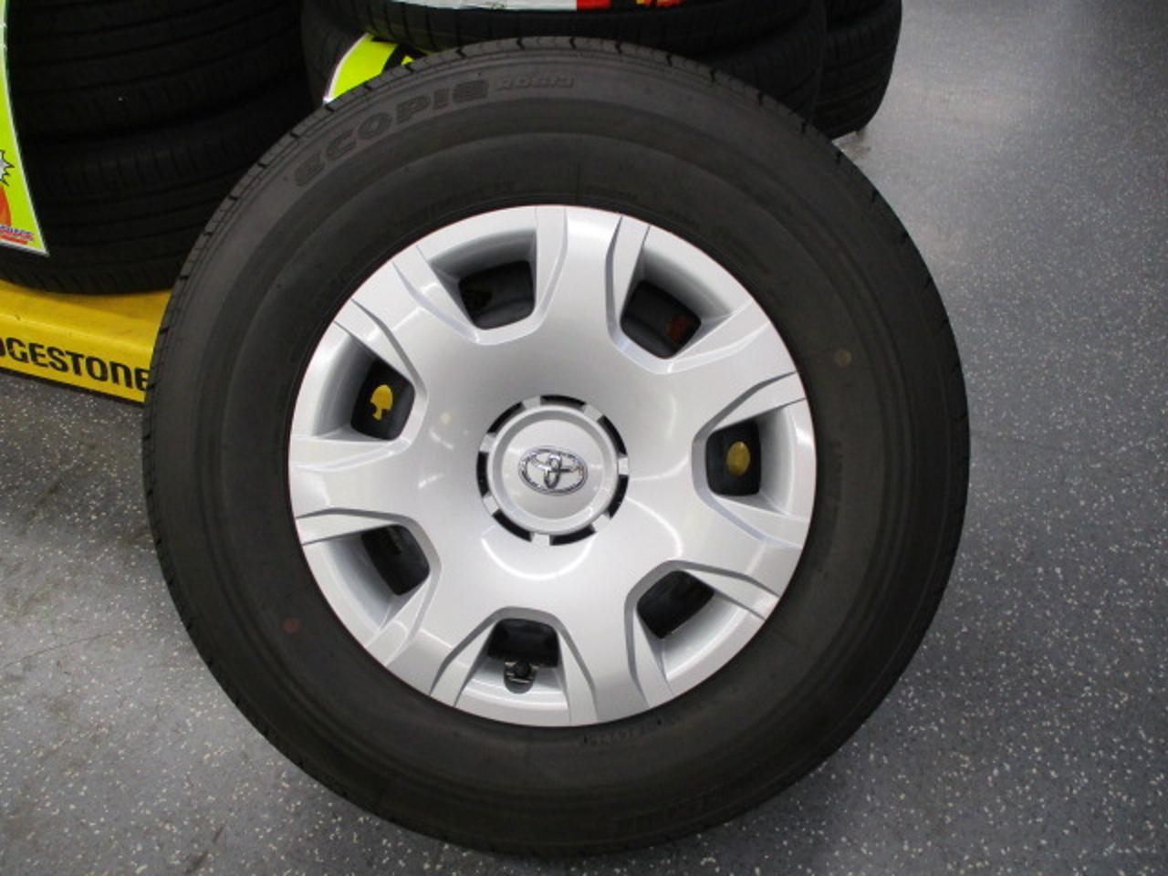 Toyota genuine 200 Hiace late genuine steel wheel + BRIDGESTONE ECOPIa RD613