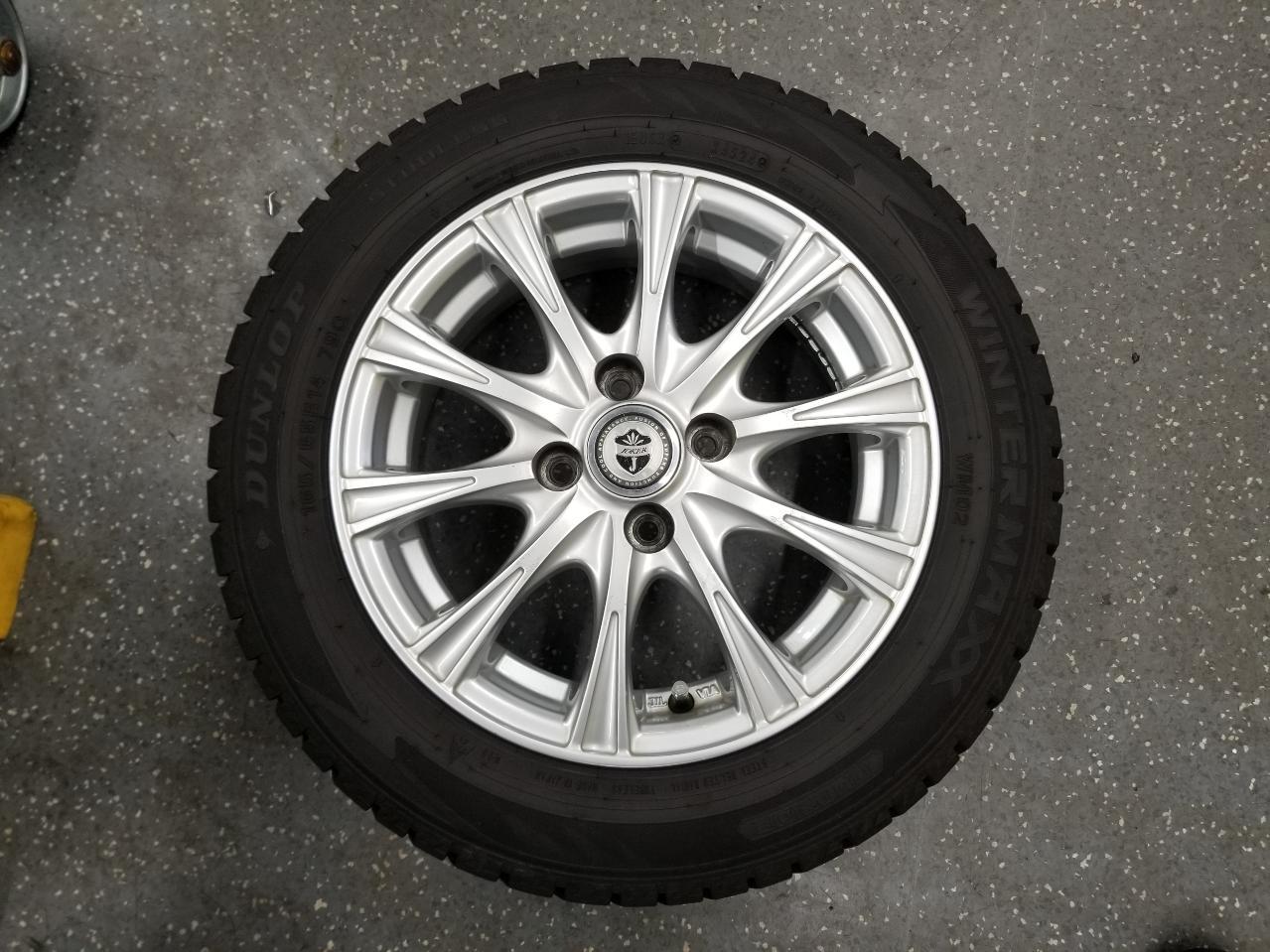 weds JOKER 10-spoke + DUNLOP WINTERMAXX WM02