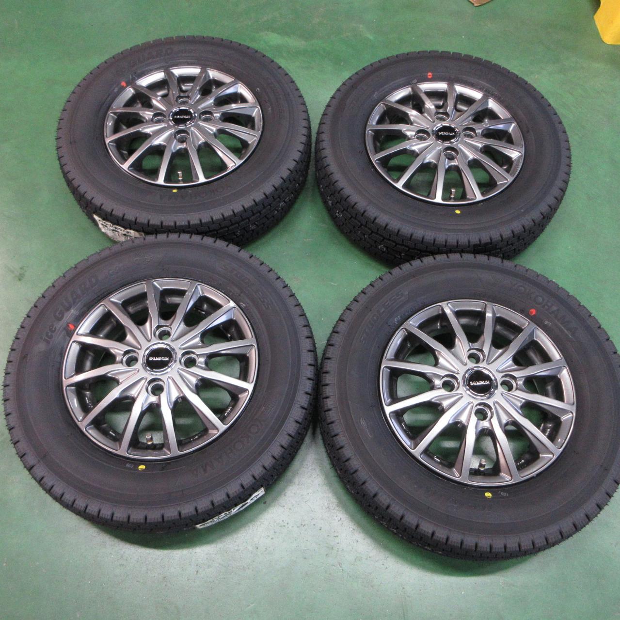 BALMINUM AR12 + YOKOHAMA iceGUARD iG91 145 / 80R12 80 / 78N LT