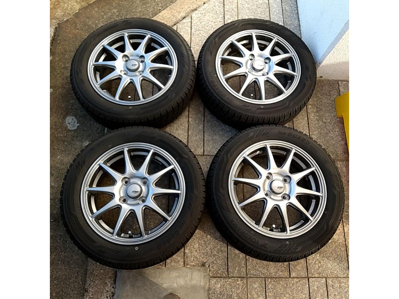 YellowHat SPORT ABELIA + YOKOHAMA iceGUARD iG60 155 / 65R14