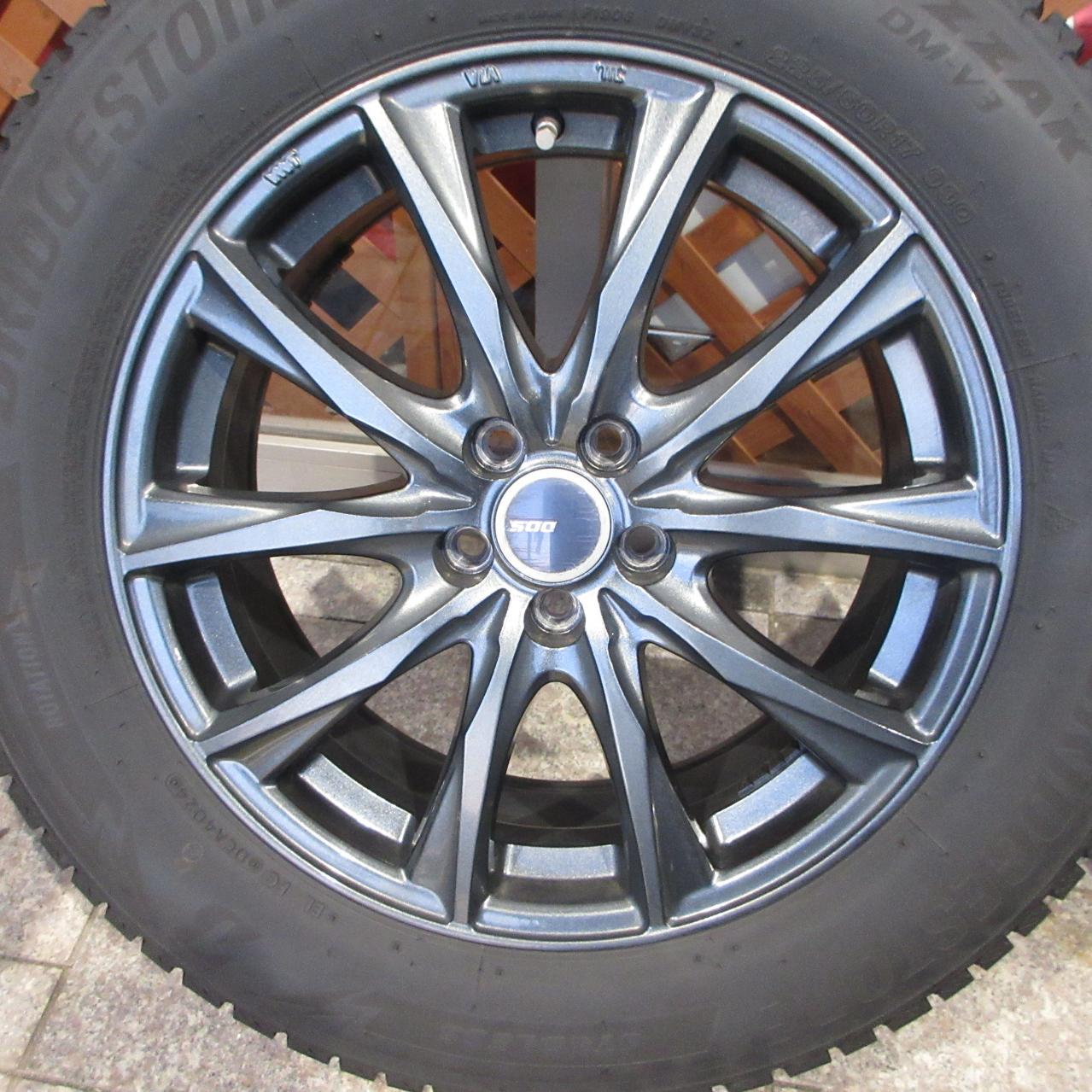 BADX DOS Spoke wheels + BRIDGESTONE BLIZZAK DM-V3