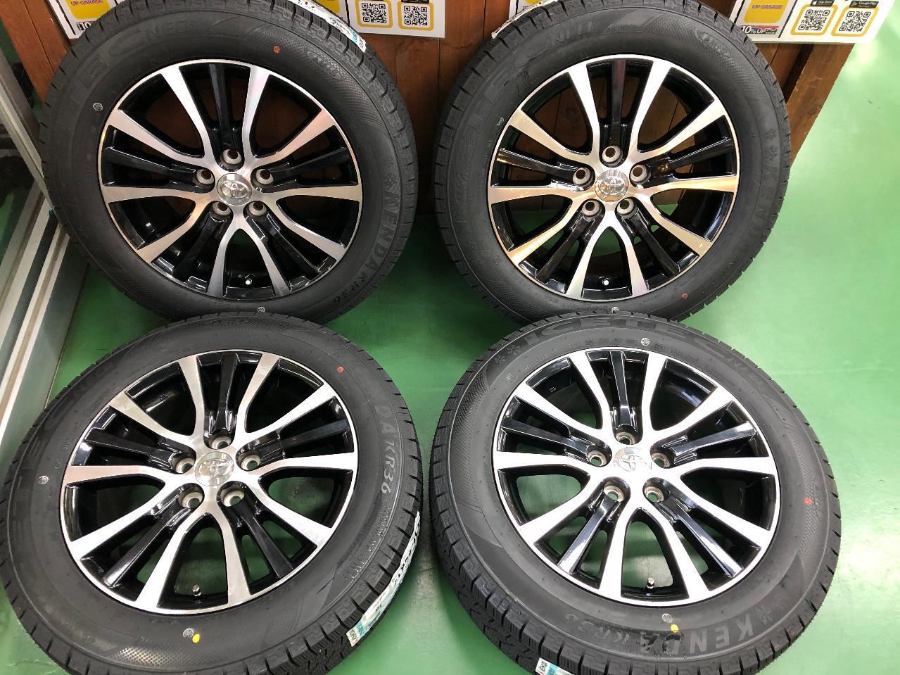 Toyota original TOYOTA 50 system Estima original wheel + KENDA KR36