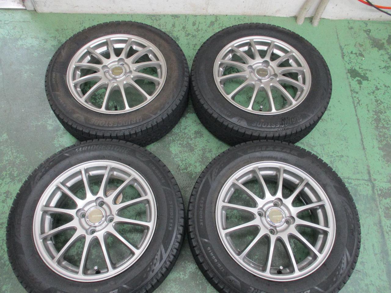BRIDGESTONE ECO FORME Spoke + BRIDGESTONE VRX3