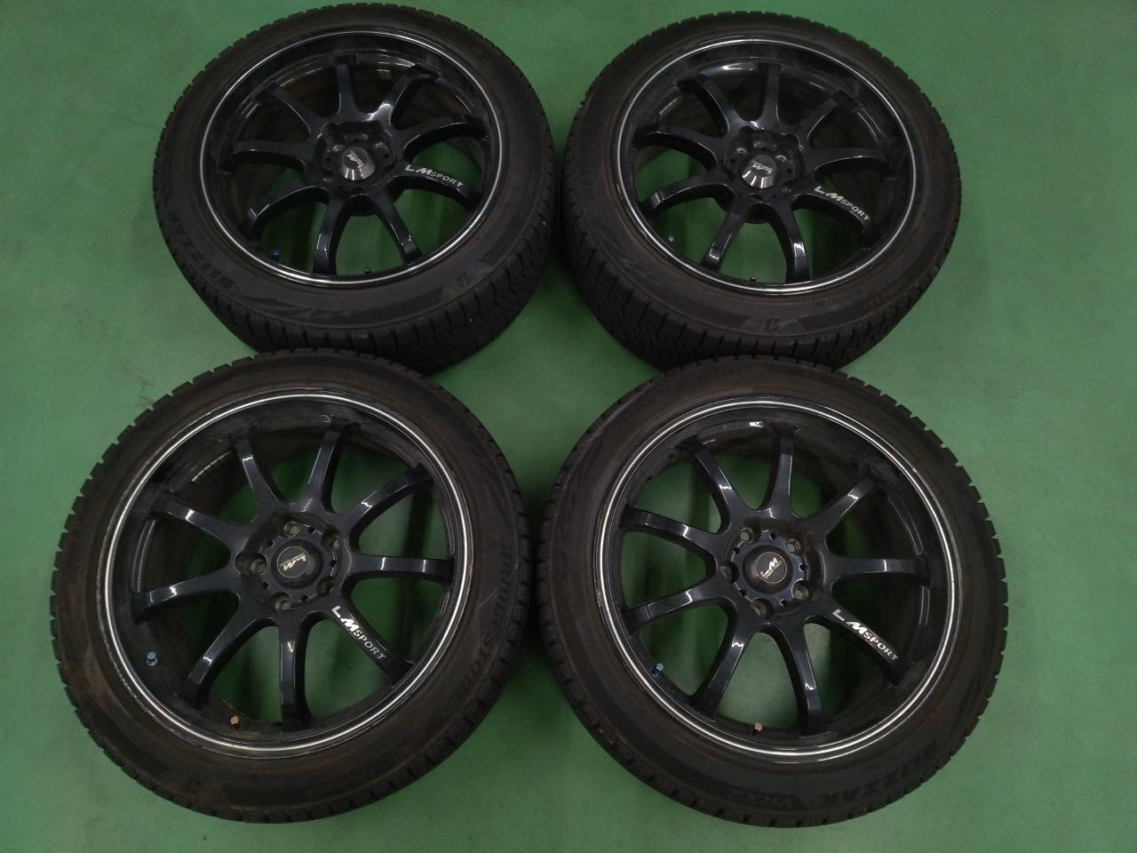 Lehrmeister LM SPORT + BRIDGESTONE BLIZZAK VRX2 225 / 45R18
