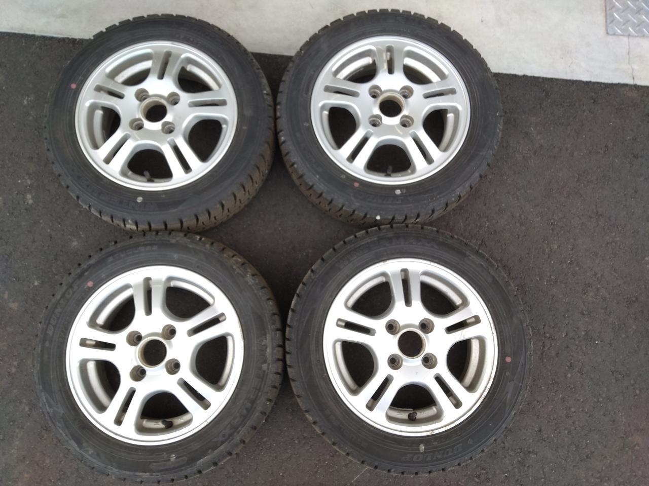 Nissan genuine parts + DUNLOP WINTER MAXX WM02 155 / 65R13