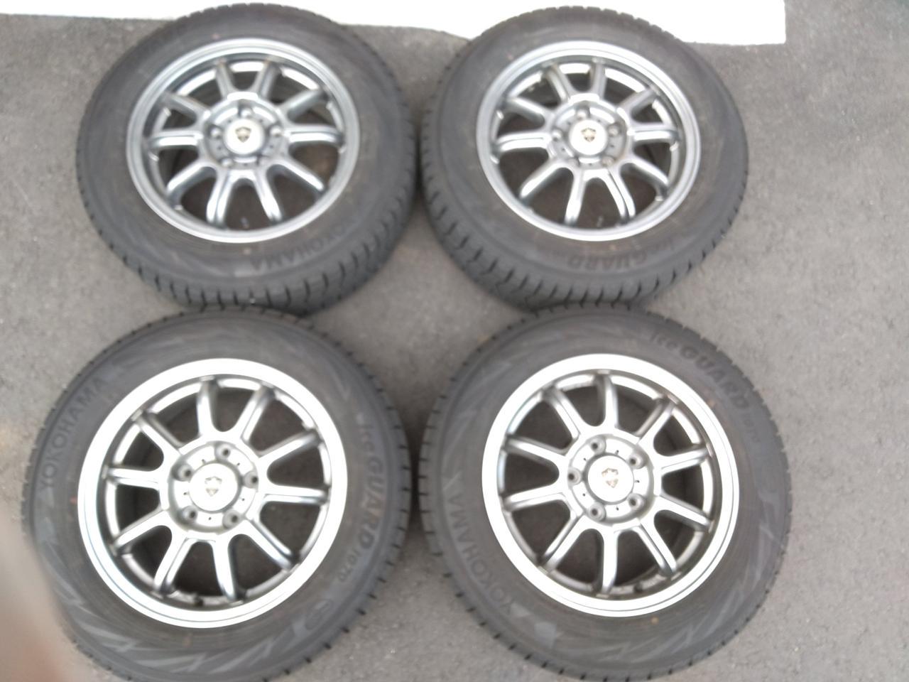 ESTROSA 10-spoke + YOKOHAMA iceGUARD iG70 185 / 65R15