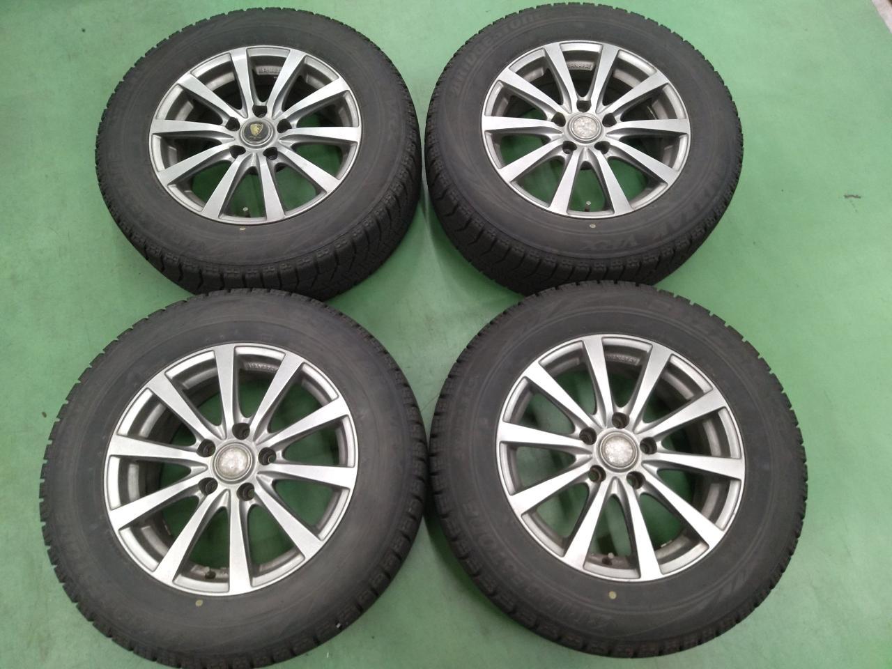 MANARAY SPORT 10-spoke + BRIDGESTONE BLIZZAK VRX 215 / 65R16