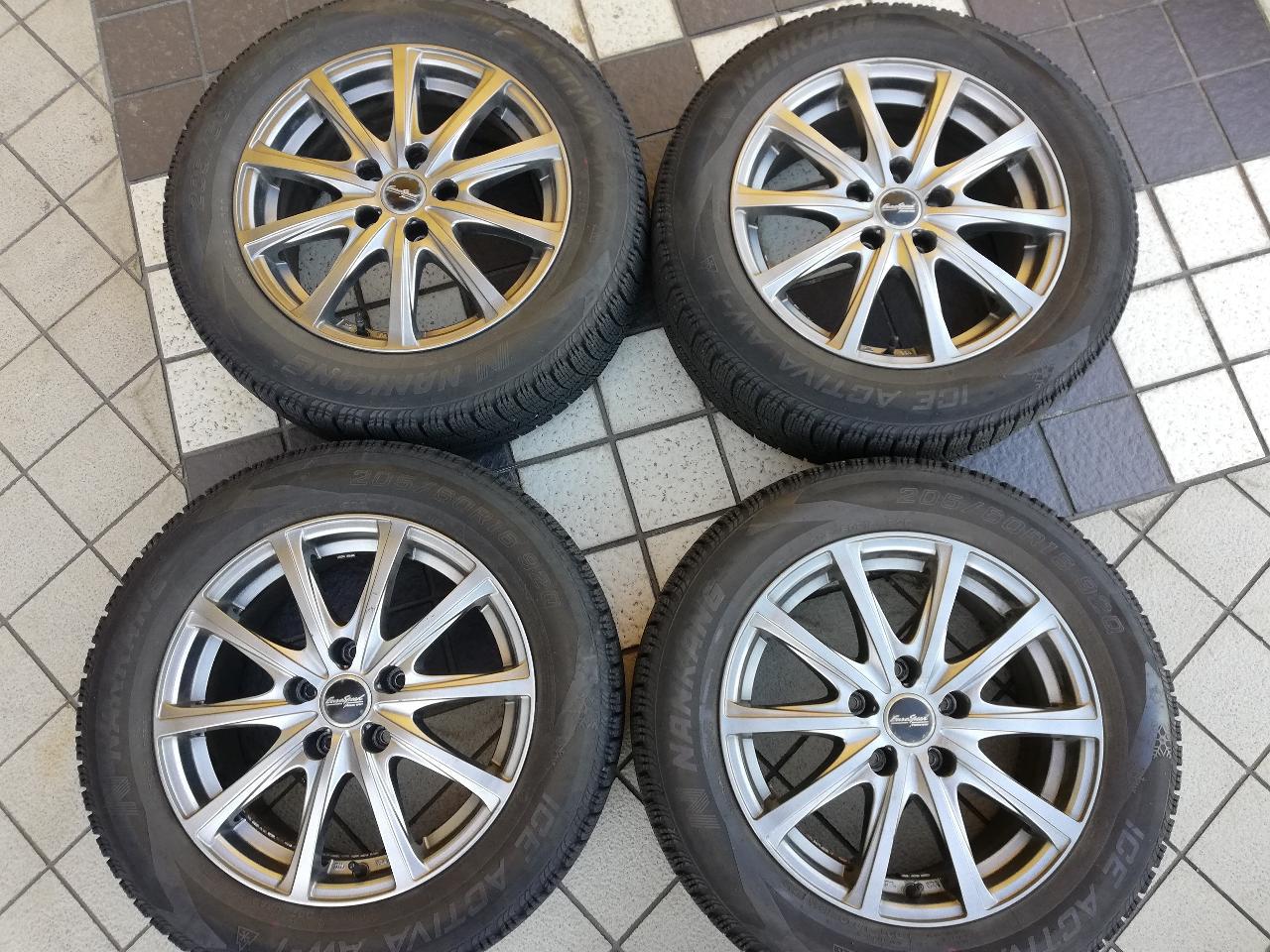 Euro speed 10-spoke + NANKANG ICE ACTIVA AW-1
