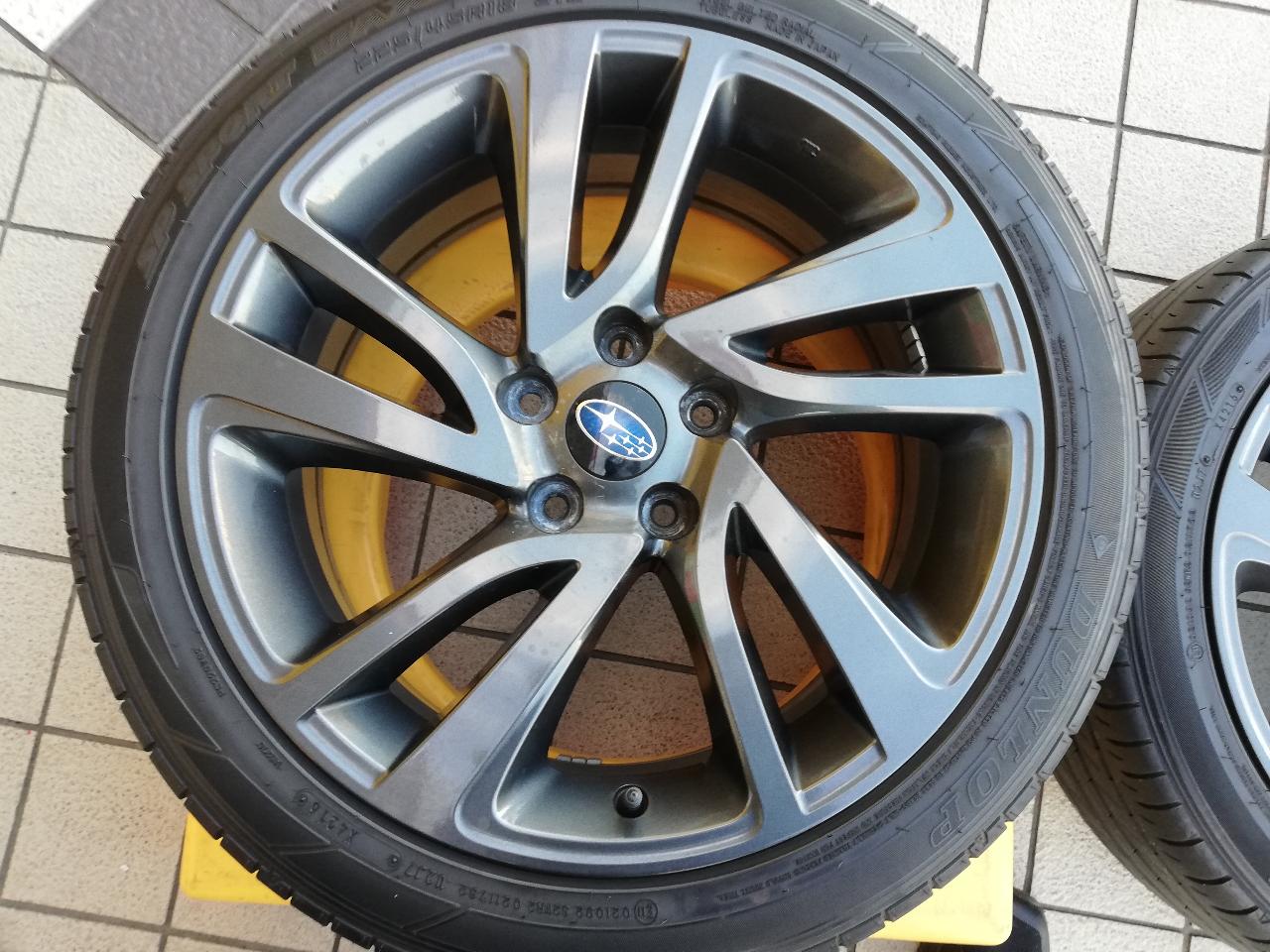 Subaru genuine WRX S4 genuine aluminum wheel 18 inches