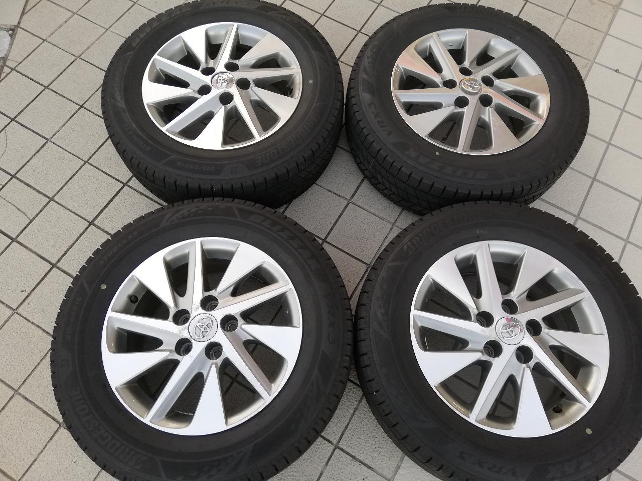 Toyota 20 system Alphard genuine + BRIDGESTONE VRX3